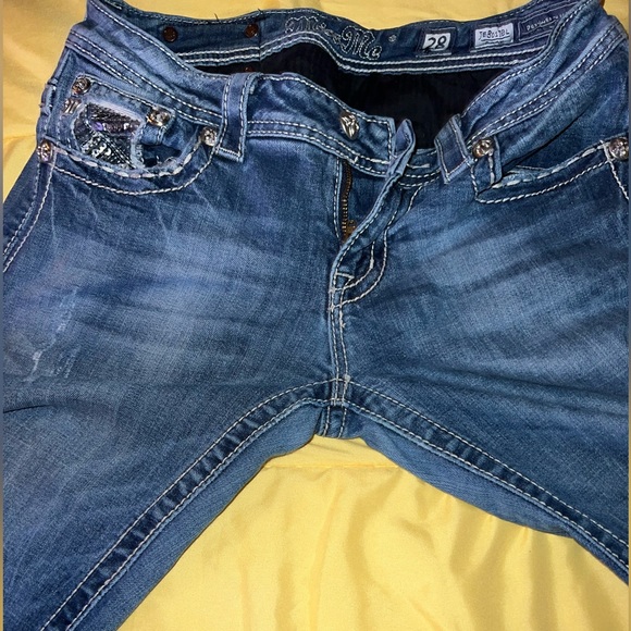MissMe Jean size 28 boot cut - Picture 7 of 9